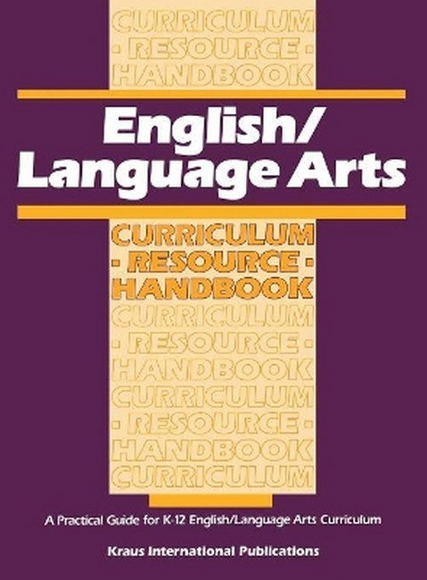 English/ Language Arts Curriculum Resource Handbook