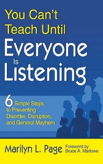 You Can't Teach Until Everyone Is Listening