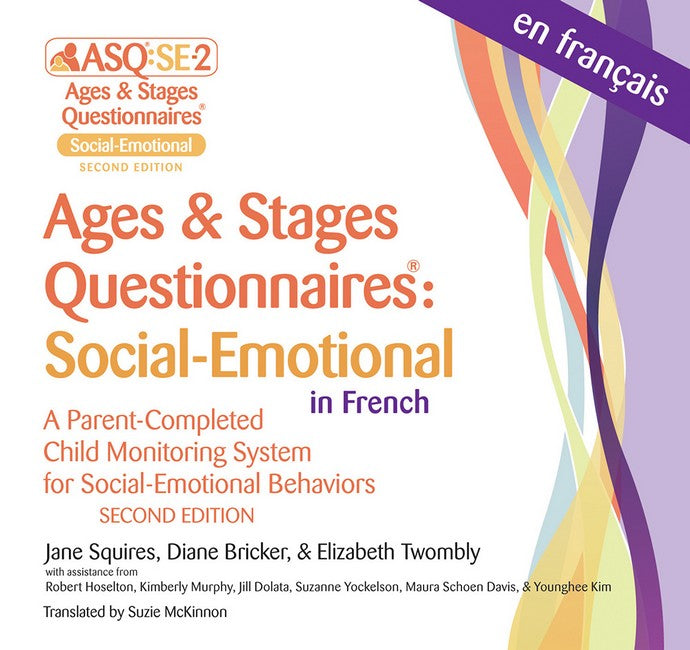 Ages & Stages Questionnaires: Social-Emotional (ASQ:SE-2) Questionnaires