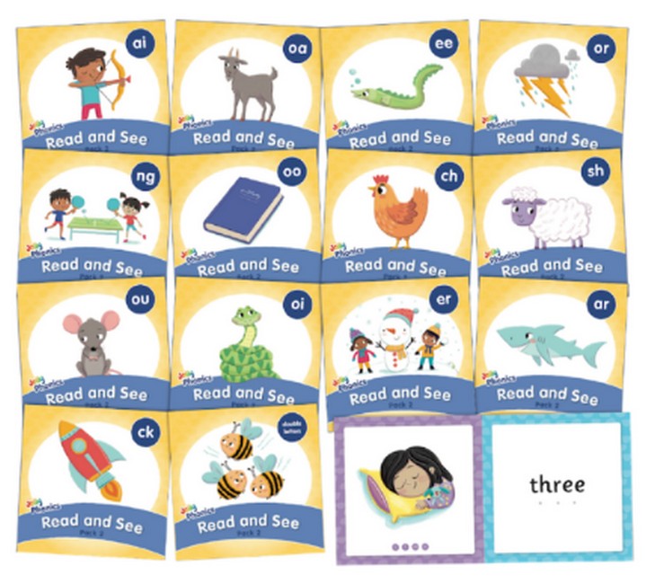 Jolly Phonics Read and See Pack 2