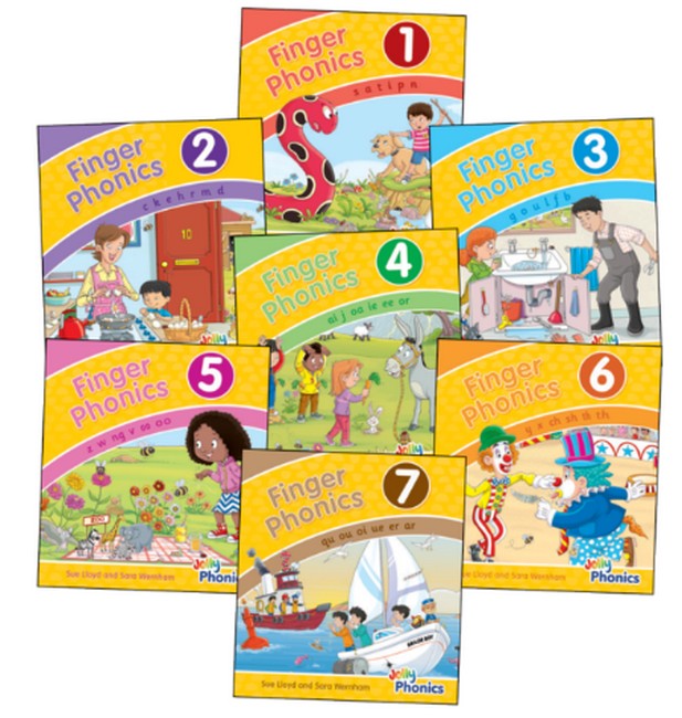 Finger Phonics Books 1-7