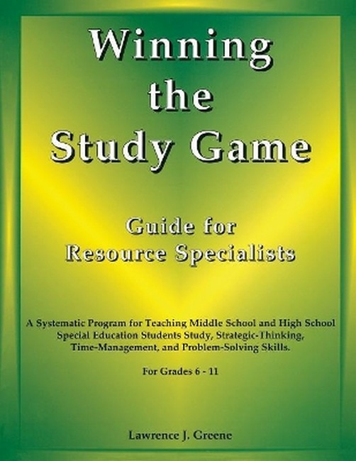 Winning the Study Game: Guide for Resource Specialists